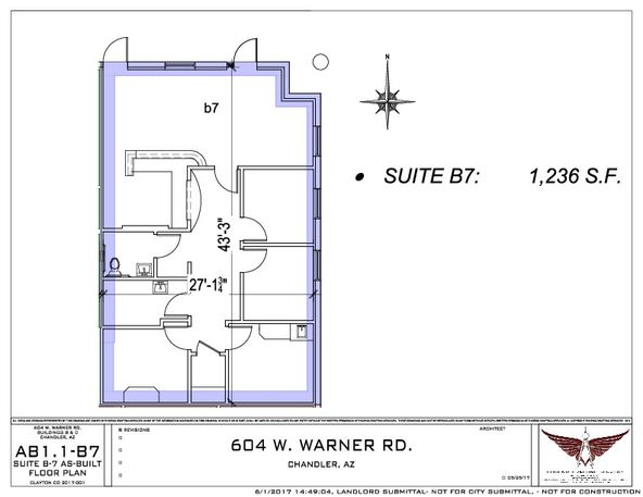 East Valley Medical Office Condo | For Lease: 604 W Warner Rd Bldg B, Chandler, AZ 85225